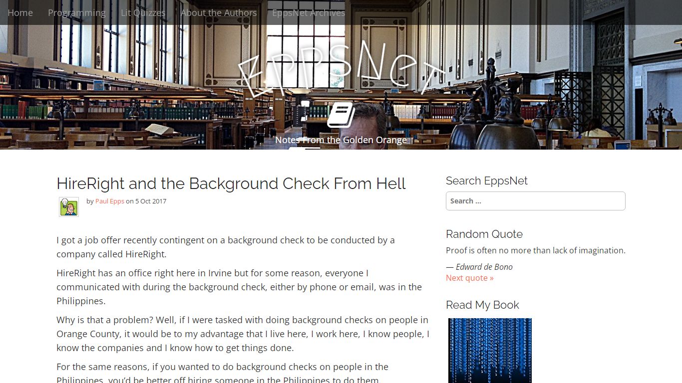 HireRight and the Background Check From Hell – EppsNet